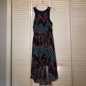 Jodi Kristopher high low dress, size: 7