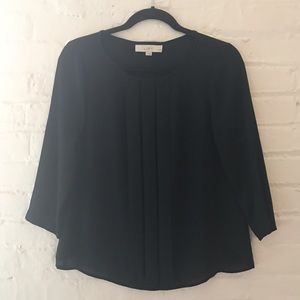🙋LOFT OFFICE CHIC BLACK BLOUSE🙋