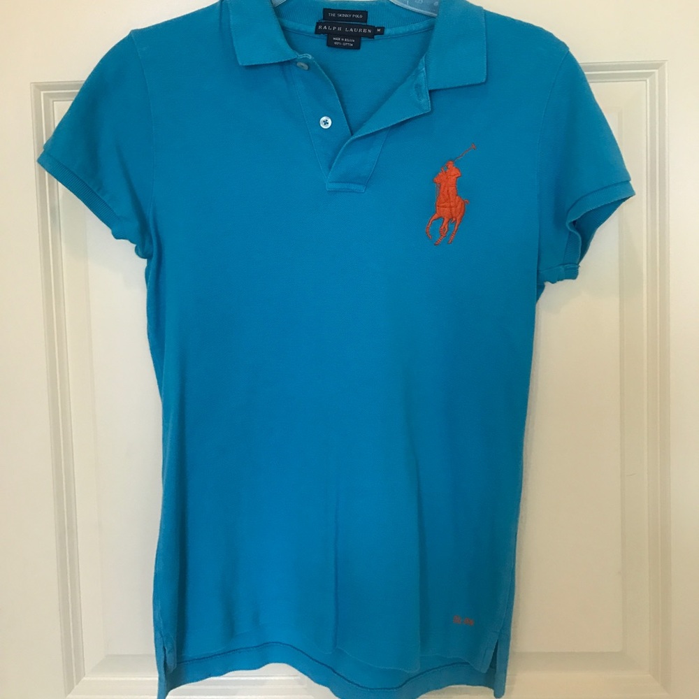 Blue big pony Ralph Lauren polo
