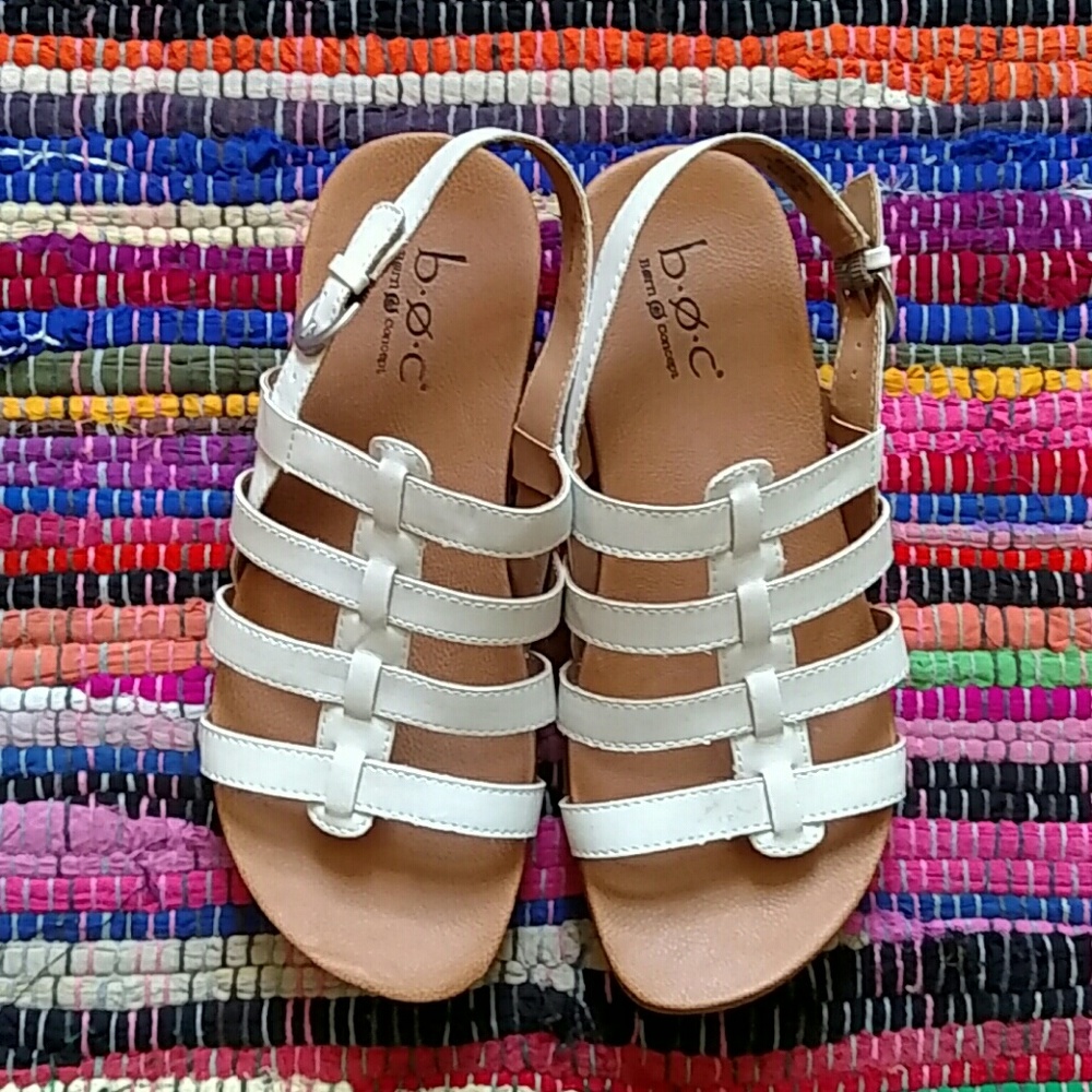 White B.o.C. BORN Sandals