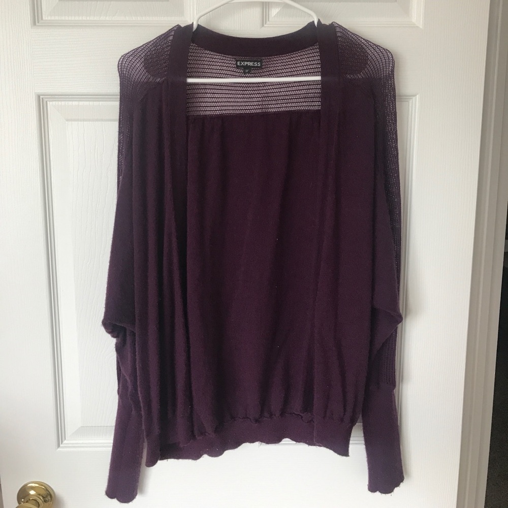 Slouchy Maroon Sweater from EXPRESS