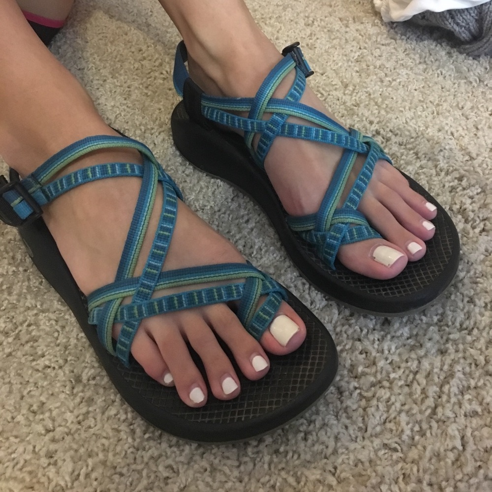 Blue Chacos