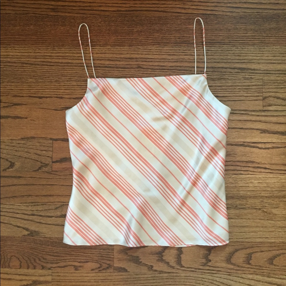 Beautiful spaghetti strap silk top