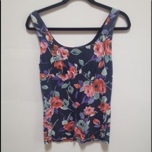 EXPRESS FLORAL TANK TOP
