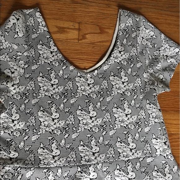 V-Neck Fit and Flare Dress - Picture 5 of 5