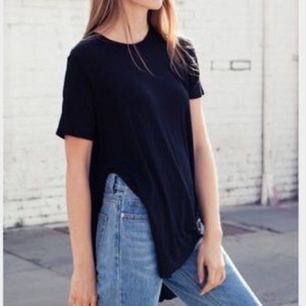 Brandy Melville long side slit shirt