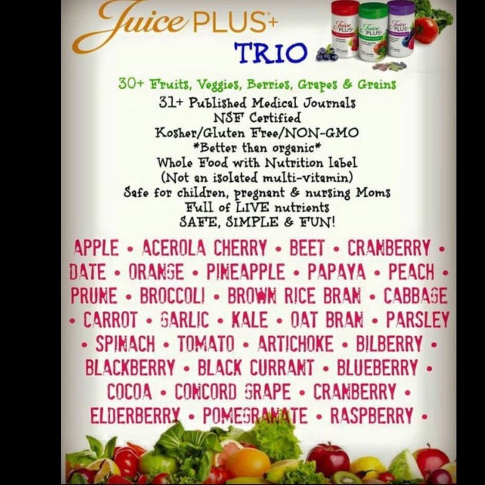 Juice Plus+/Tower Garden GET HEALTHY!