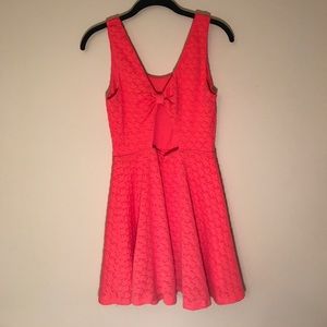 URBAN OUTFITTERS pink skater dress