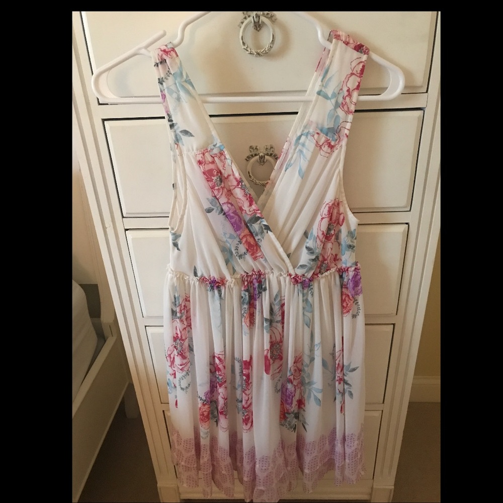 Free People- Floral Printed dress