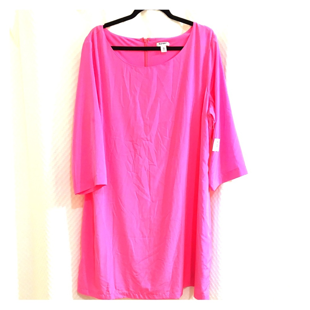 Sizzling hot pink dress