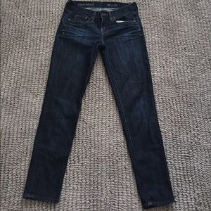 J. Crew dark skinny jeans size 26