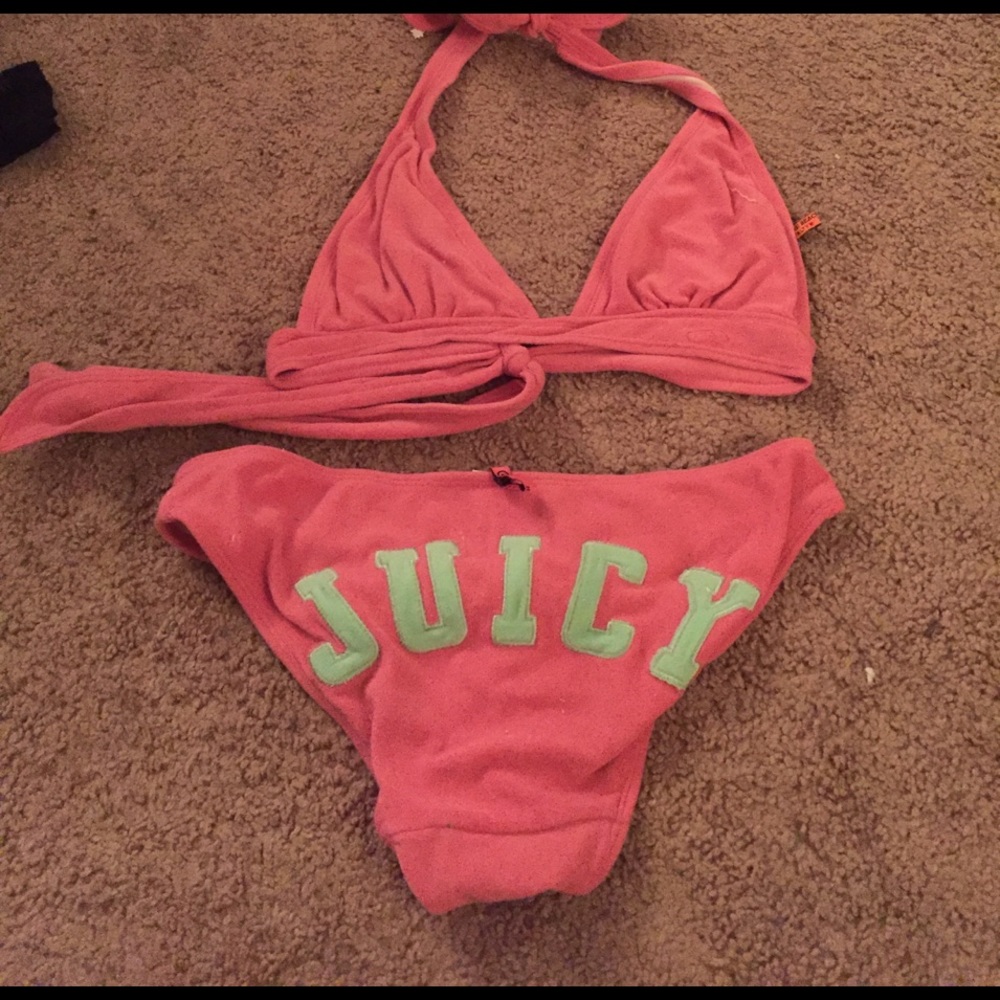 Juicy couture pink bikini