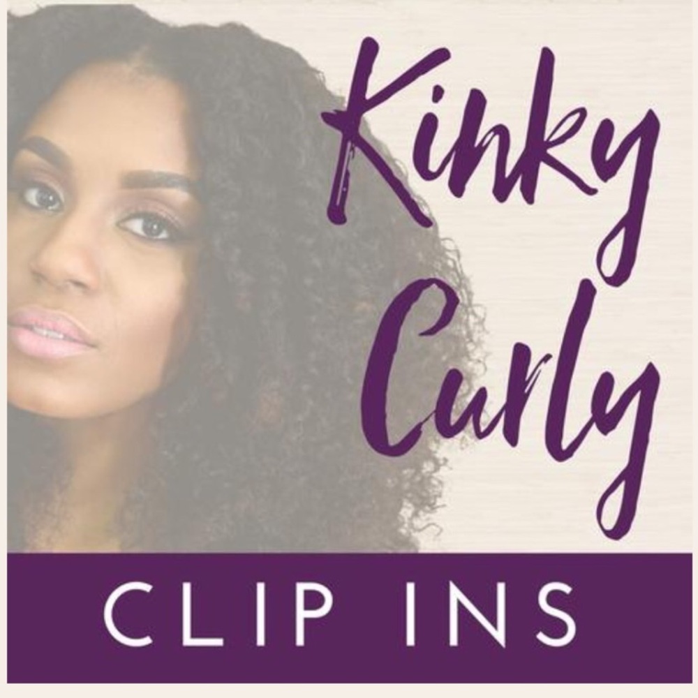 Kinky curly hair extensions