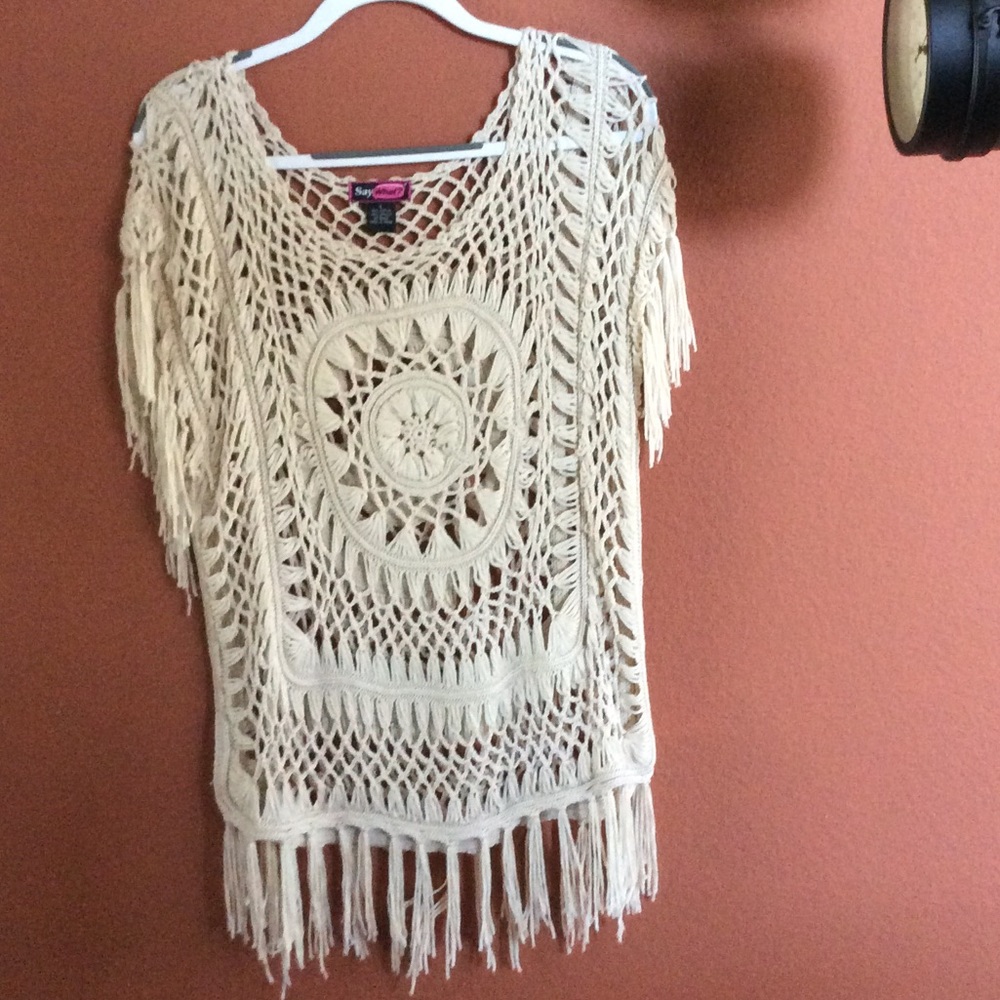 Say What knitted top