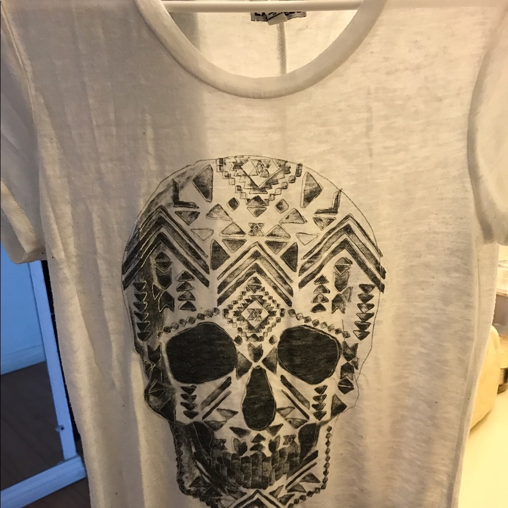 T shirt women a little bit transparent white