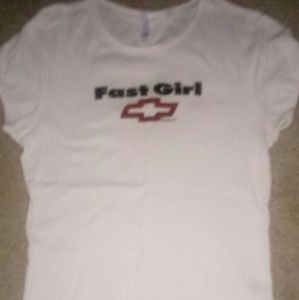 White Chevy shirt