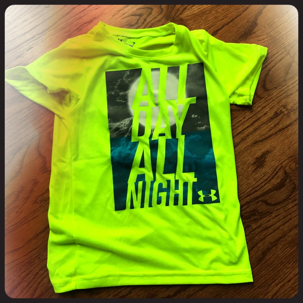 Under Armor neon top