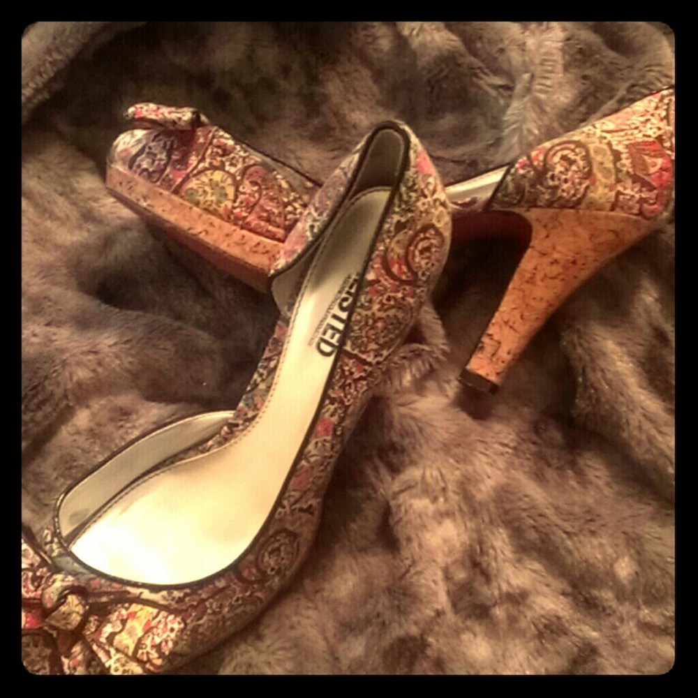 Three inch high heels