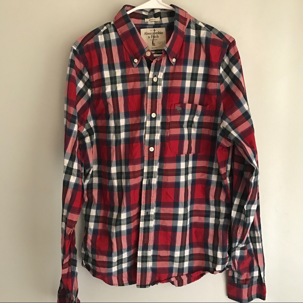 Abercrombie & Fitch Button-up