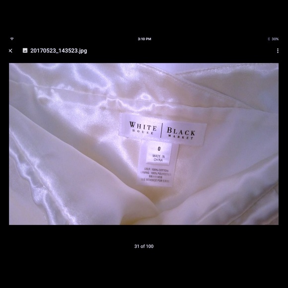 White House Black Market Halter Dress - Picture 4 of 7