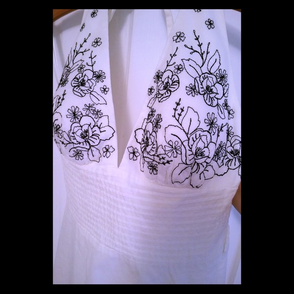 White House Black Market Halter Dress - Picture 2 of 7