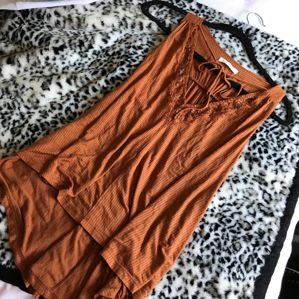 Lace flow top. Brand New.