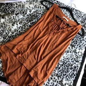 Lace flow top. Brand New.