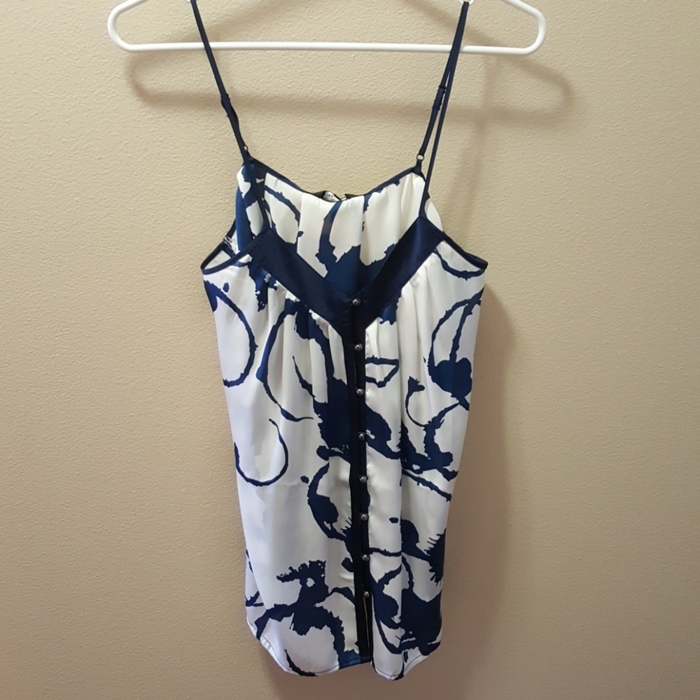 Spaghetti Strap Silky Blouse