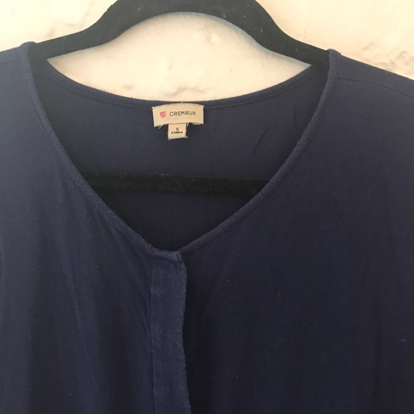 🌿OFFICE CHIC NAVY BLOUSE🌿 - Picture 3 of 3