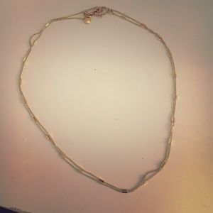 Double Wrap Gold J.Crew Necklace