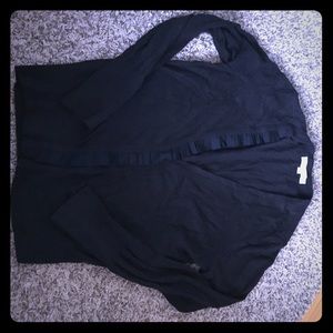 Black cardigan