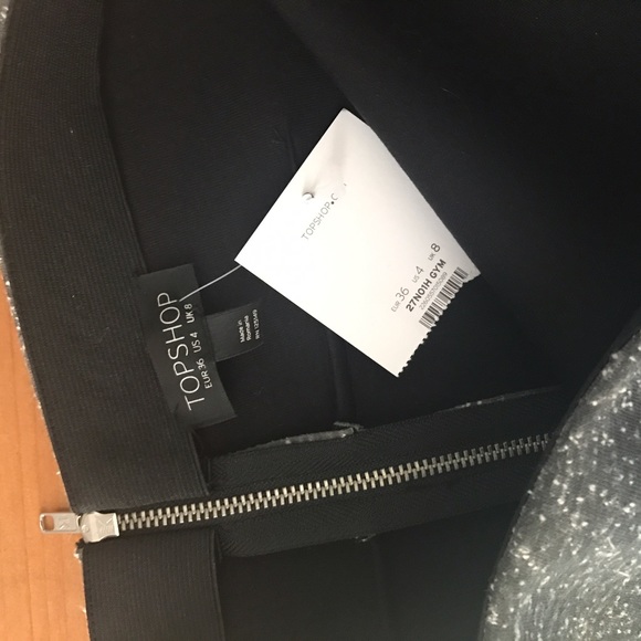 🔥NWT TOPSHOP ASYMMETRICAL SKIRT🔥 - Picture 5 of 5