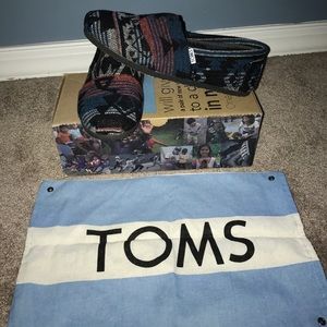 Classic Black Jacquard Men's Toms