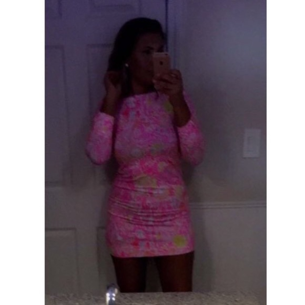 Pink dress