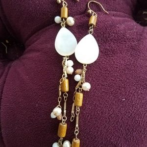 Linear Drop earrings