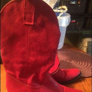 Red Cowgirl Boots