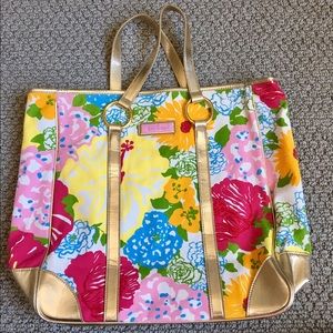 Real Lilly Pulitzer Tote Bag