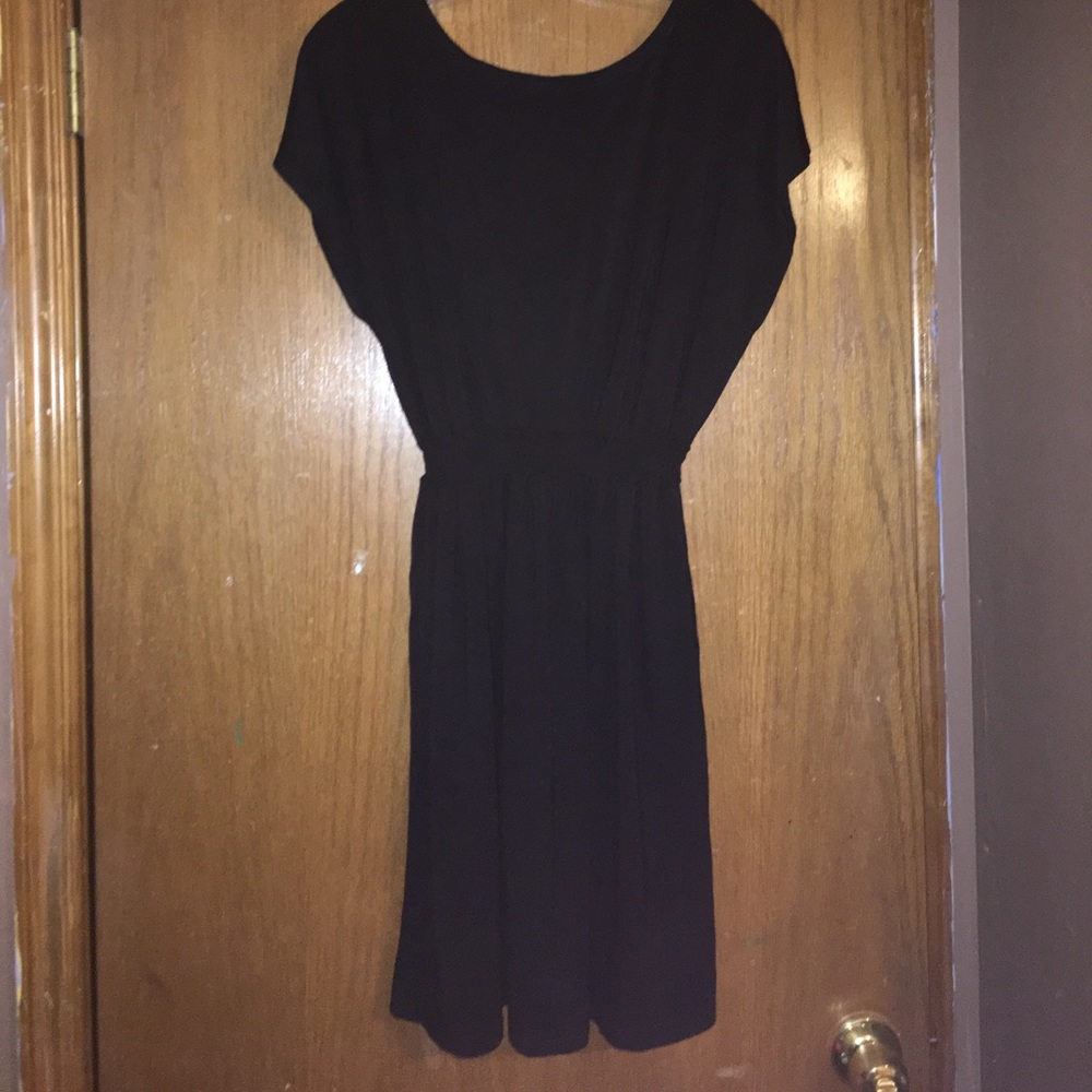 Black Piko Dress