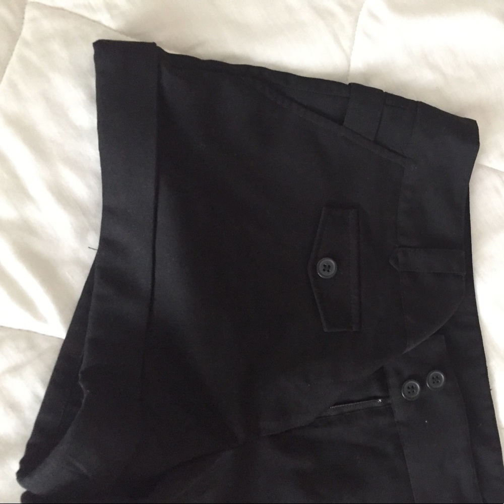 Black dressy or casual shorts