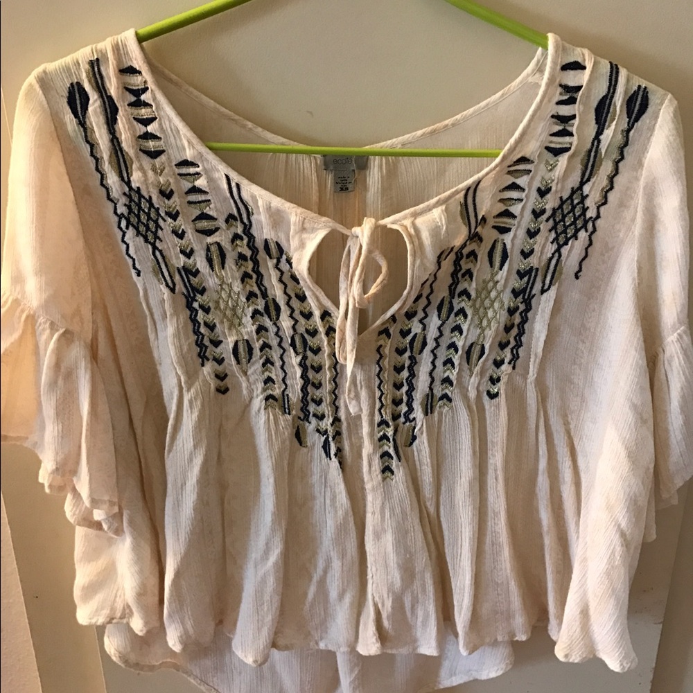 women top butterfly sleeves