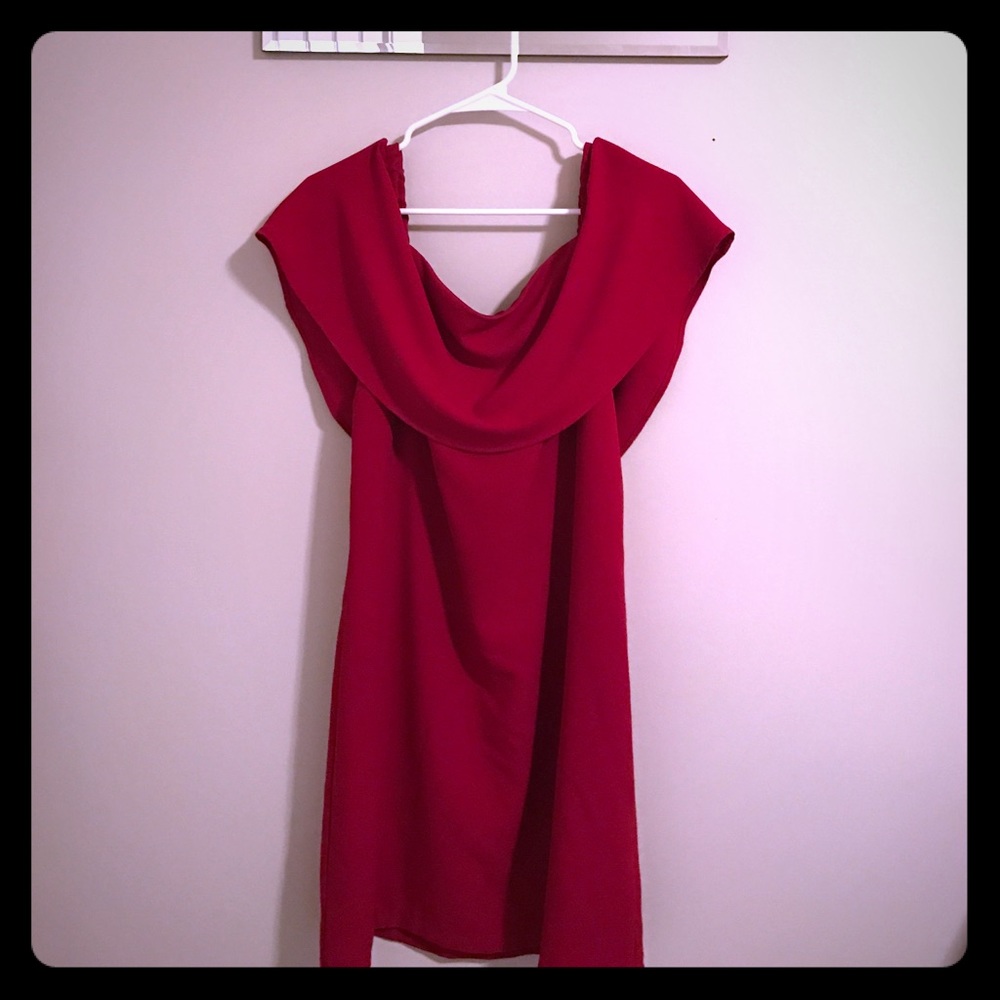 Charles Henry Red Dress