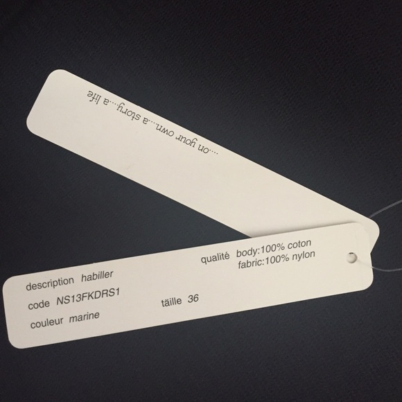 Norah Sue Navy Dress - Picture 4 of 4