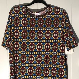 XS LuLaRoe Aztec print Irma