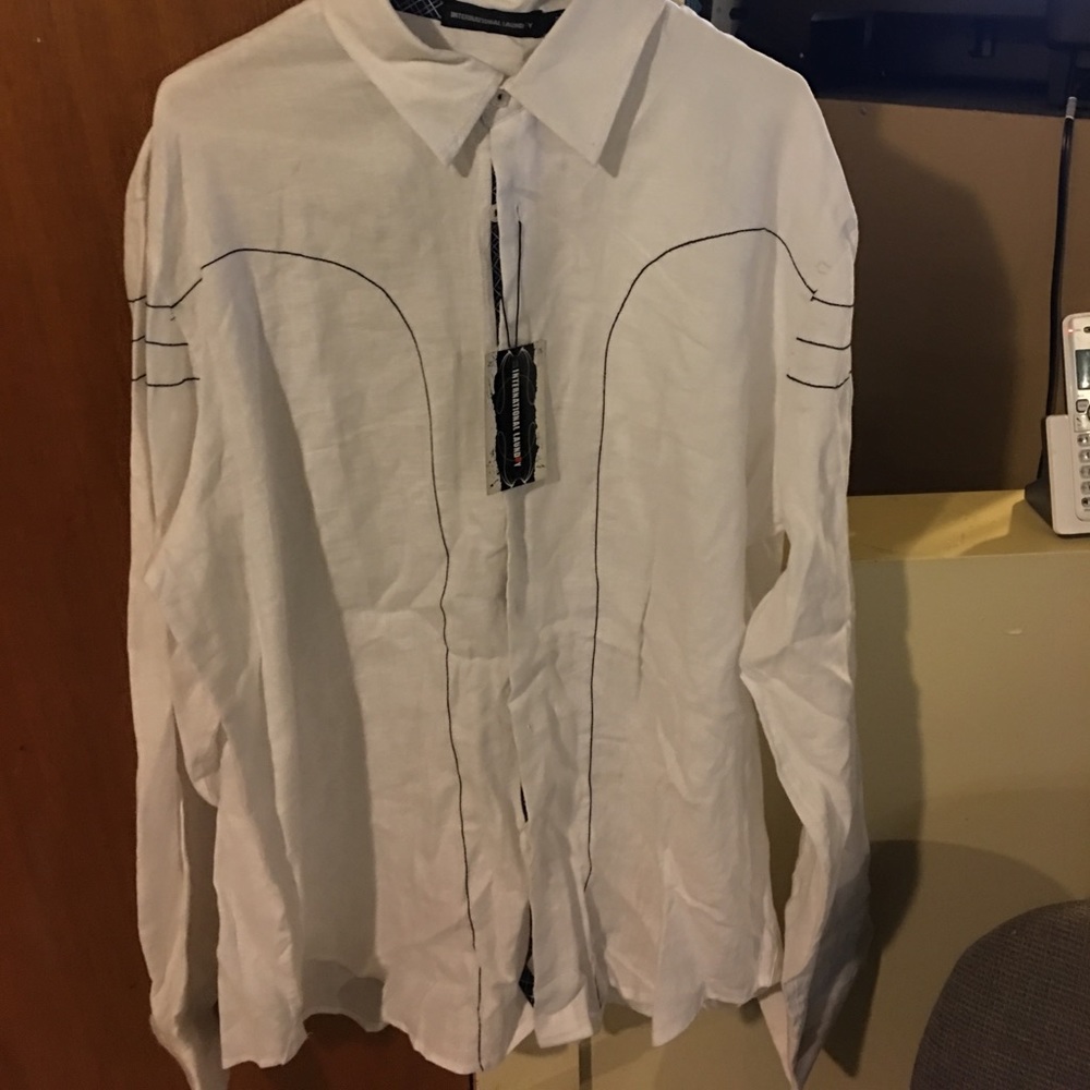 White Linen Shirt