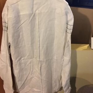 international laundry Shirts - White Linen Shirt international laundry Shirts - White Linen Shirt