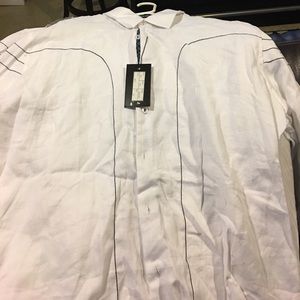 international laundry Shirts - White Linen Shirt international laundry Shirts - White Linen Shirt
