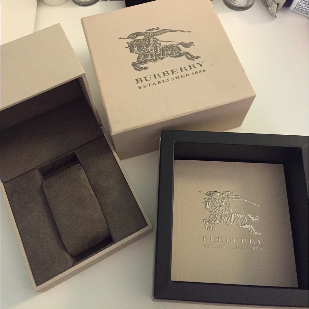 Original Burberry Watch Box Case