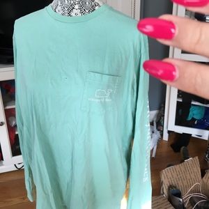 long sleeve vineyard vines shirt