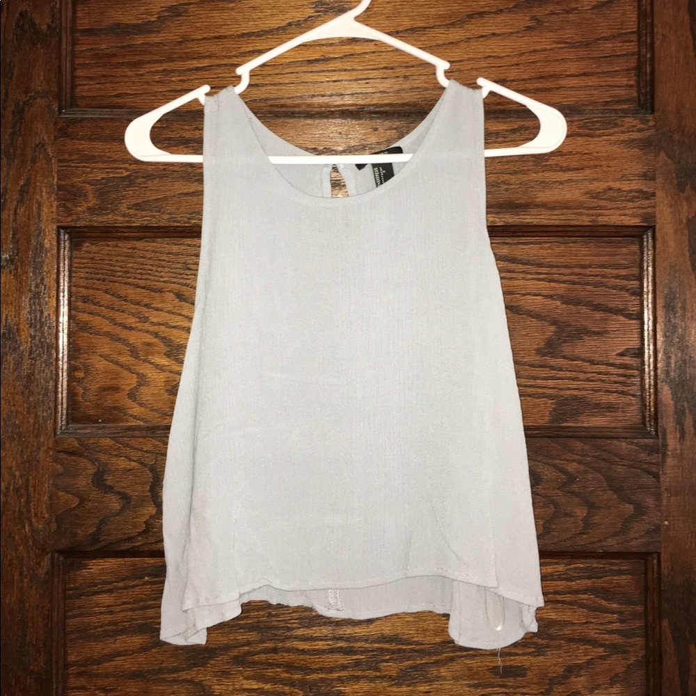 ❌SOLD❌ Forever 21 Light Blue Crop Tank Top