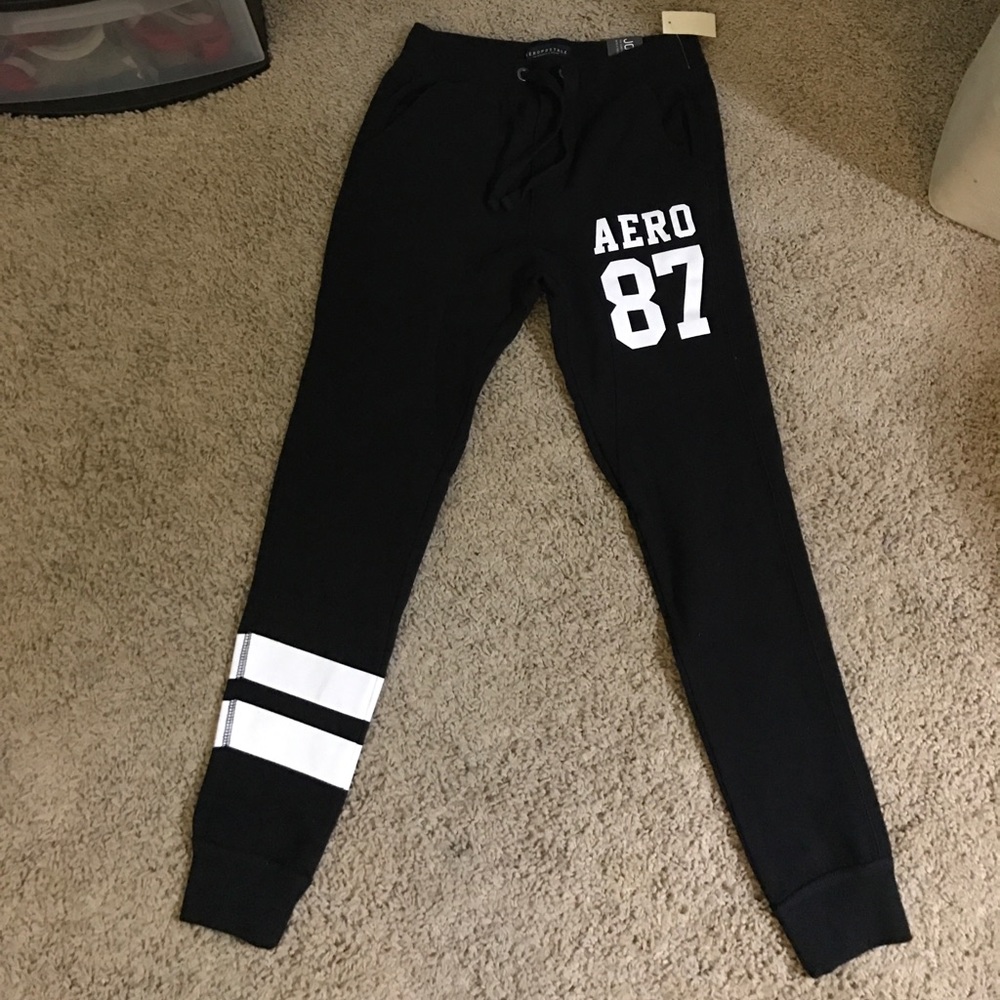 Black joggers